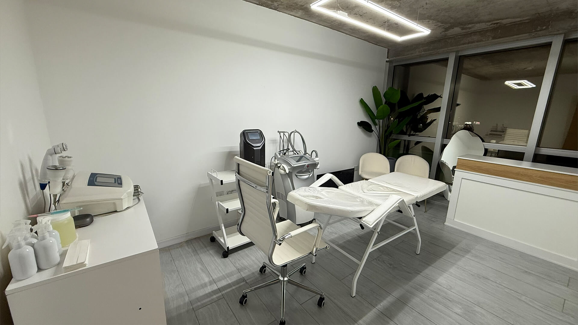 Interior de la clínica estética Canning